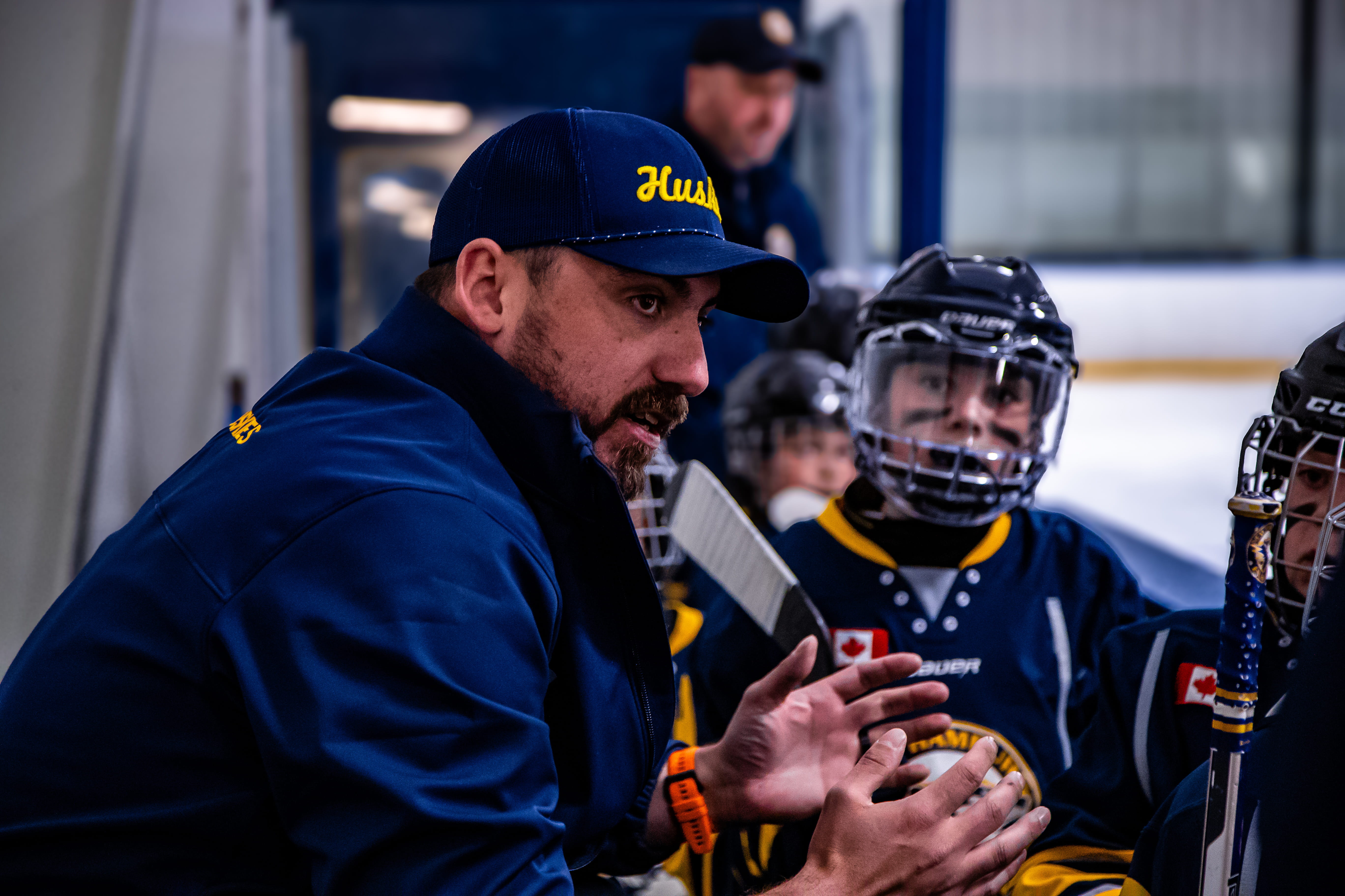 Huskies Bench Coaching Moment